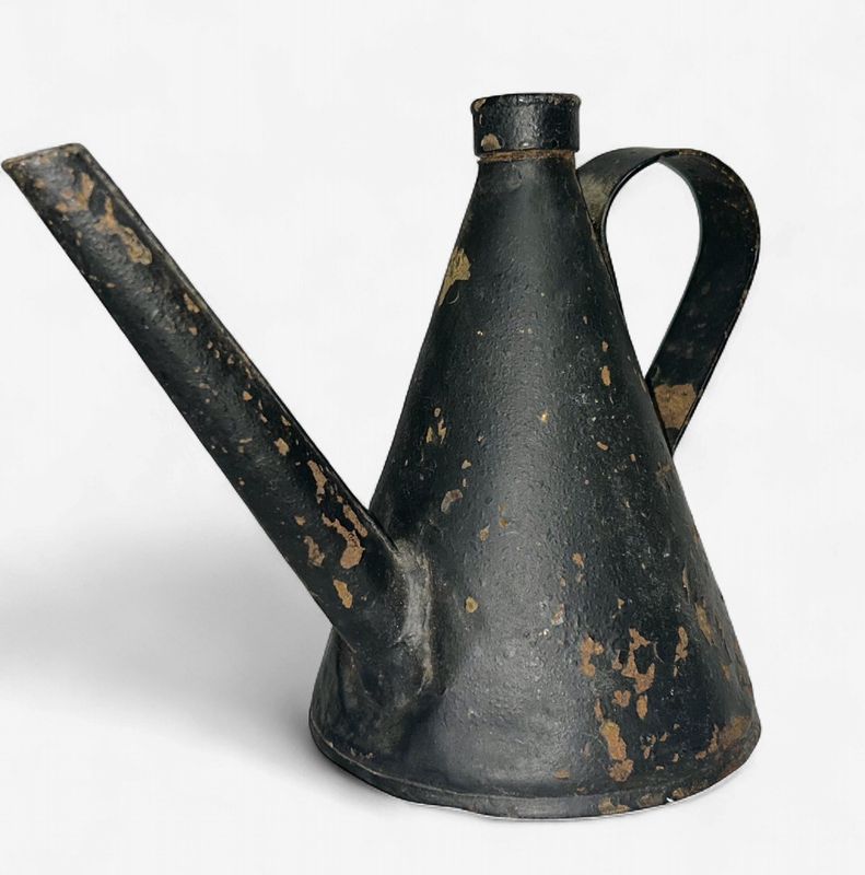 Antique Coal Miner's Oil Lamp