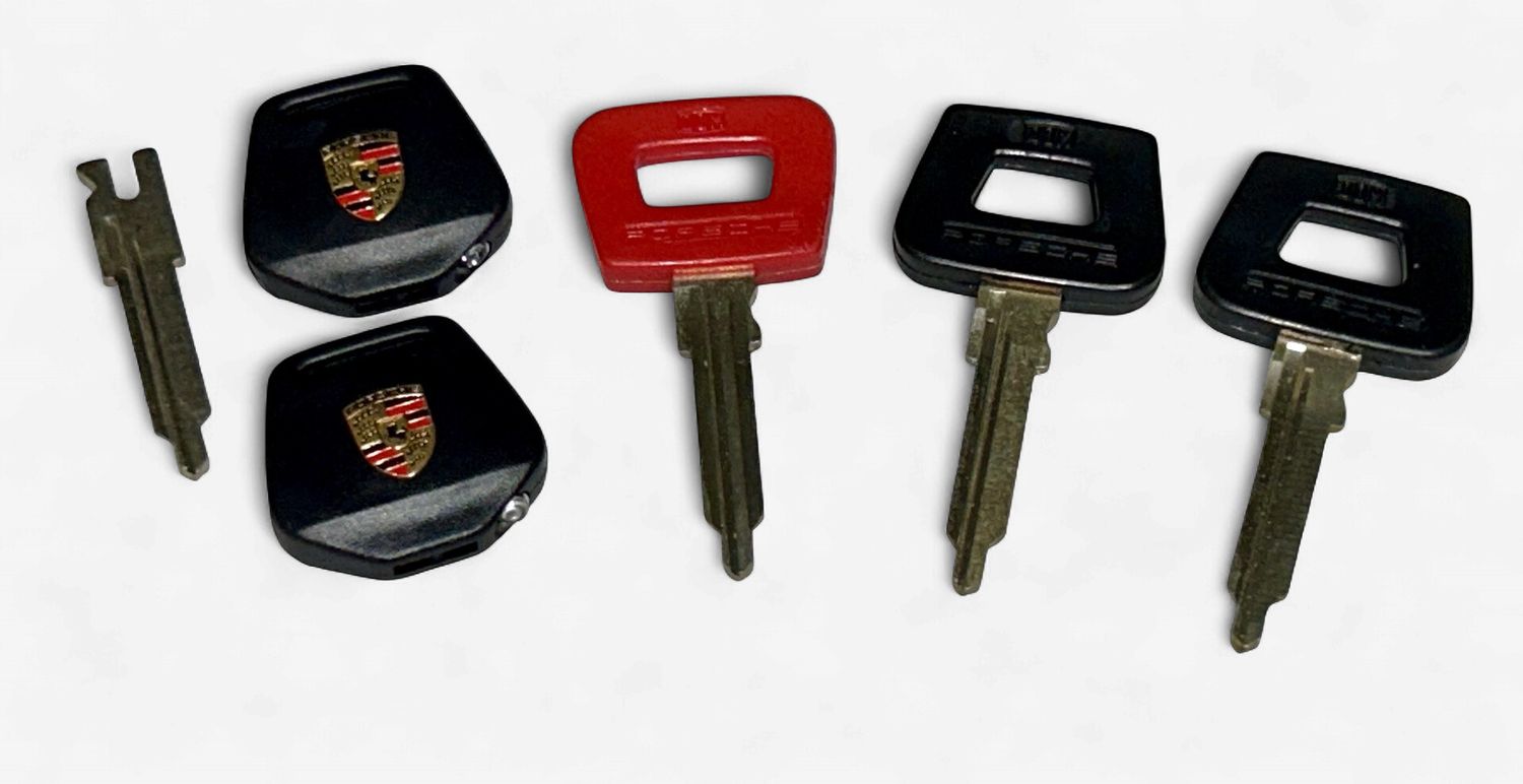 Porsche Blank Key Set (1970-1997) Models