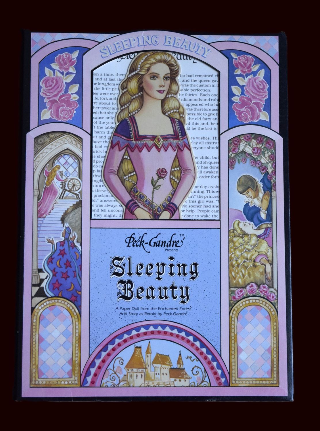 Sleeping Beauty Paper Dolls, unused, 1991