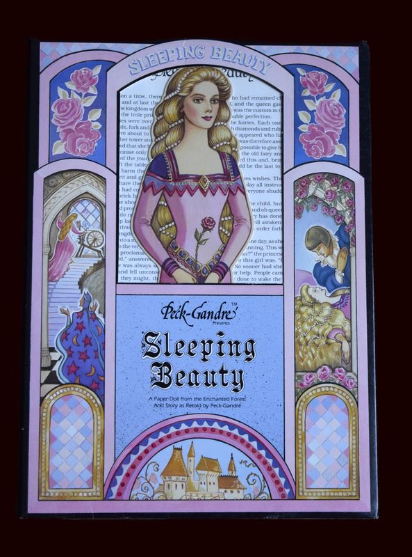 Sleeping Beauty Paper Dolls, unused, 1991