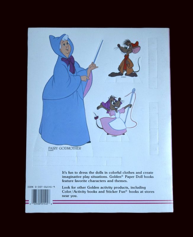 Disney Cinderella Paper Dolls