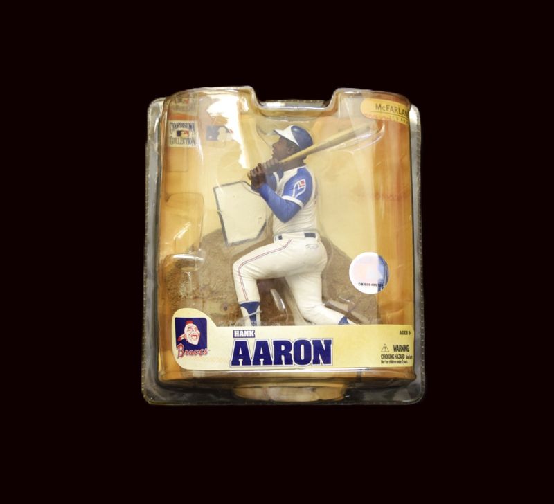 MLB Hank Aaron, Atlanta Braves, McFarland 2008 Figure