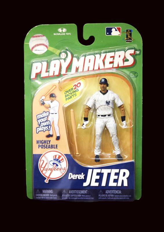 2010 MLB Play Makers, Derek Jeter, NY Yankees, McFarland Figure