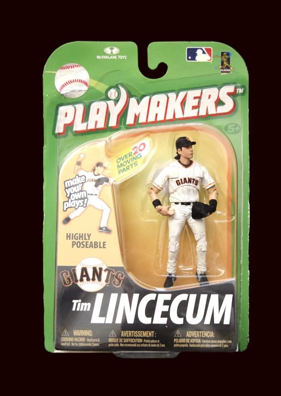 2010 MLB Play Makers, Tim Lincecum, SF Giants, McFarland Figure