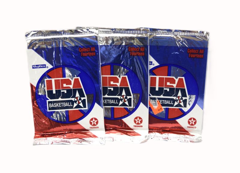 1996 Texaco Skybox USA NBA Basketball Cards