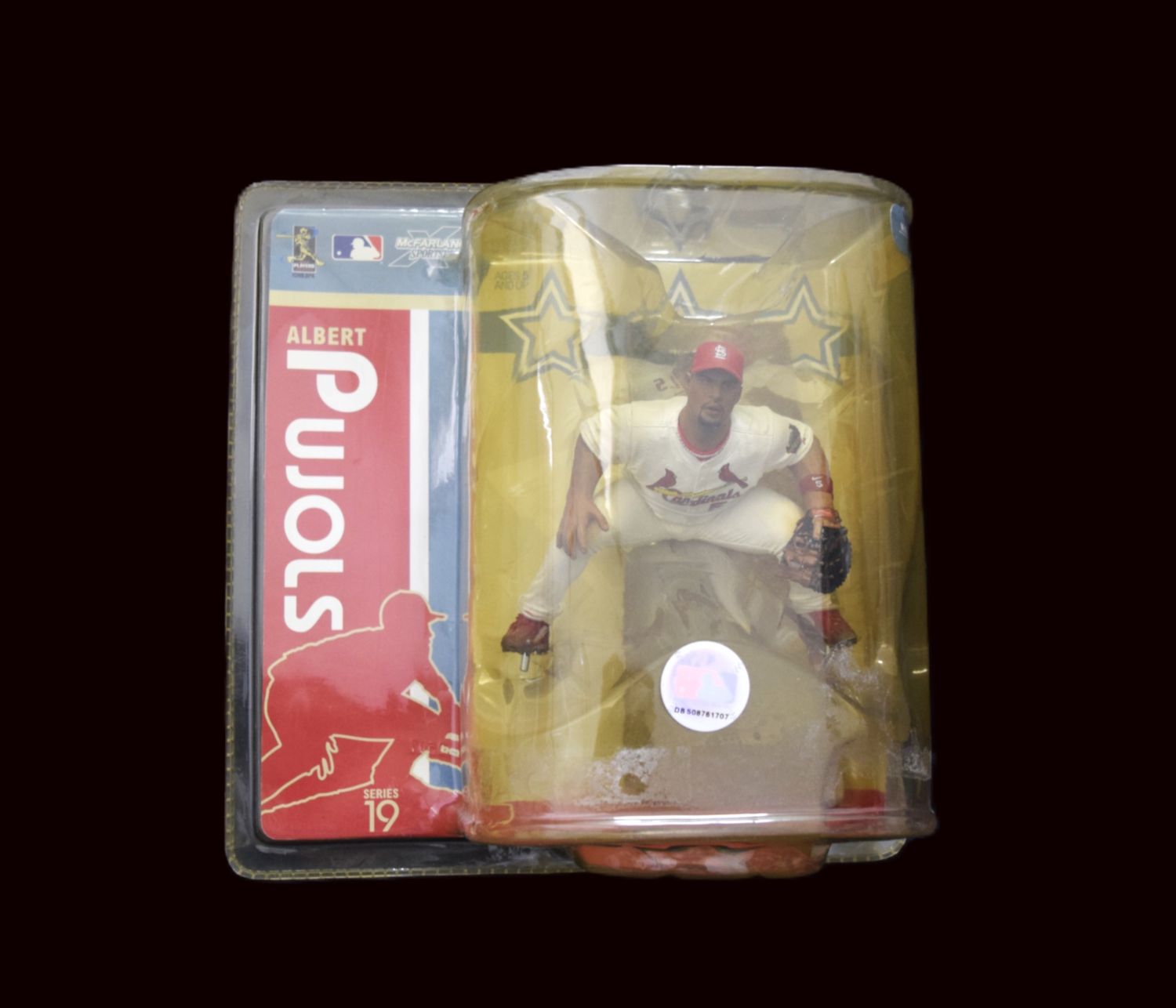 MLB Albert Pujols, St. Louis Cardinals, McFarland 2008 Figure #1