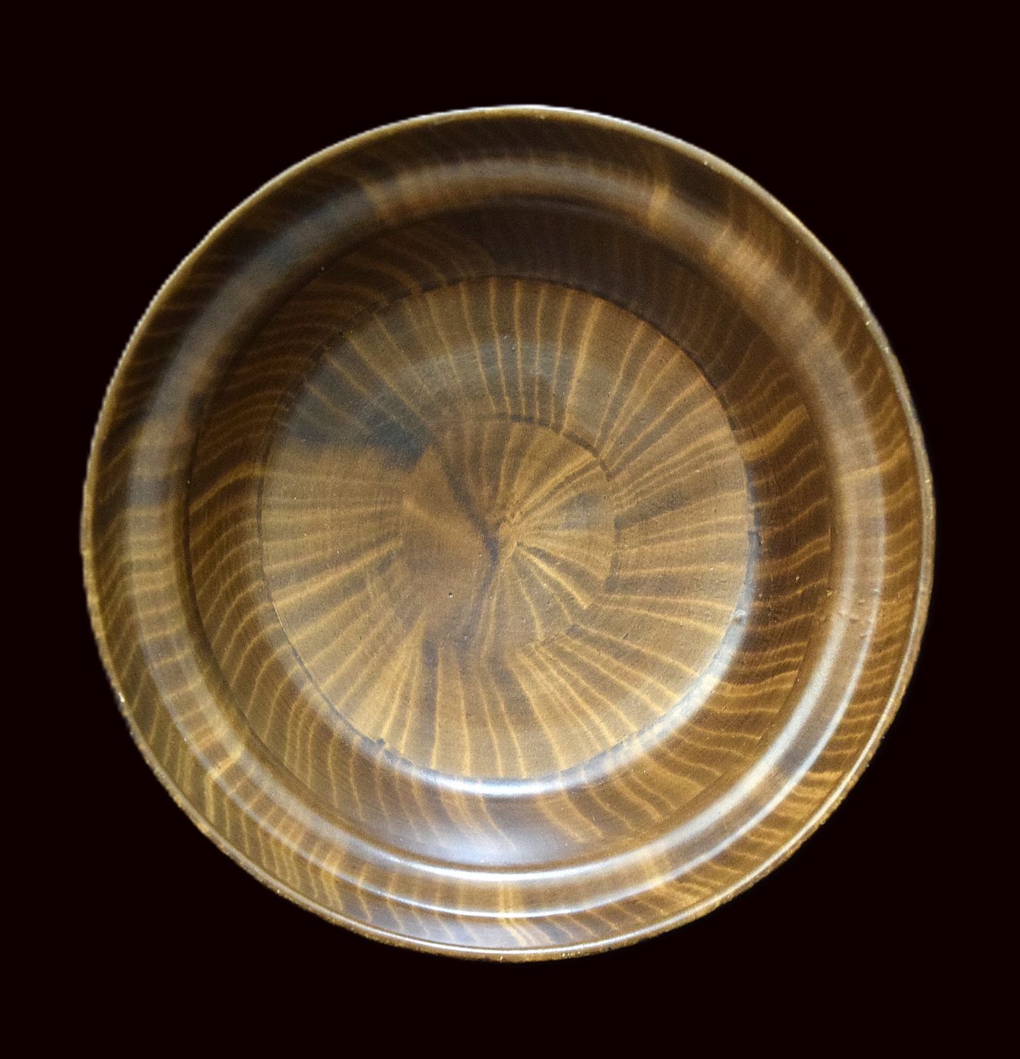 Mid-Century Cal Orig Woodgrain Pottery Set