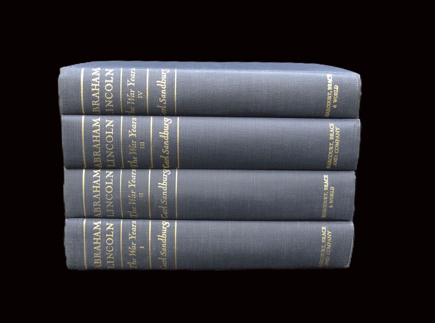 Abraham Lincoln, The War Years, 4 Volume Set