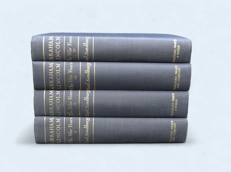The War Years, Abraham Lincoln, 4 Volume Set
