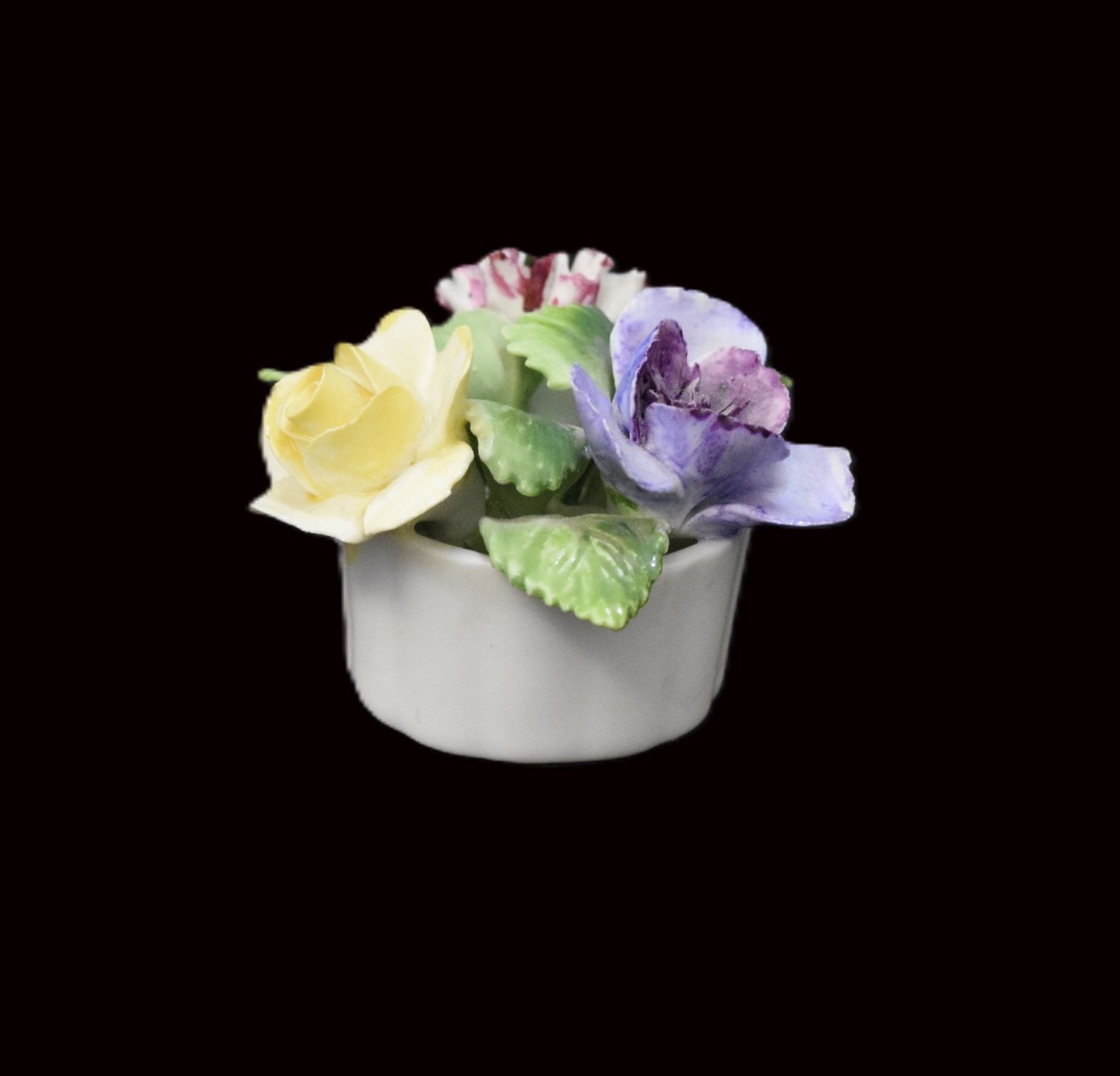 Vintage, Royal Adderly, Bone China Miniature Floral Bouquet