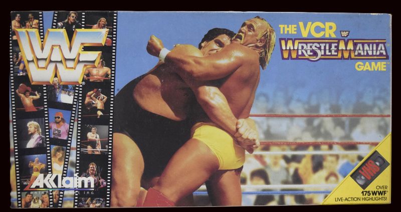 1988 Hulk Hogan WrestleMania VCR Game