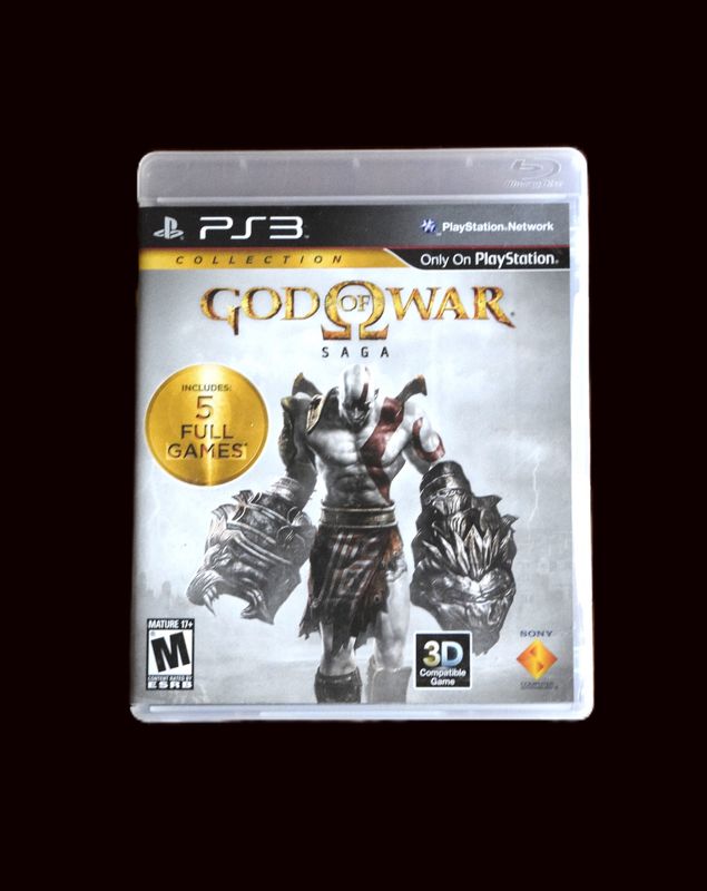 PS3 Gods of War Saga (pre-owned) Video Game