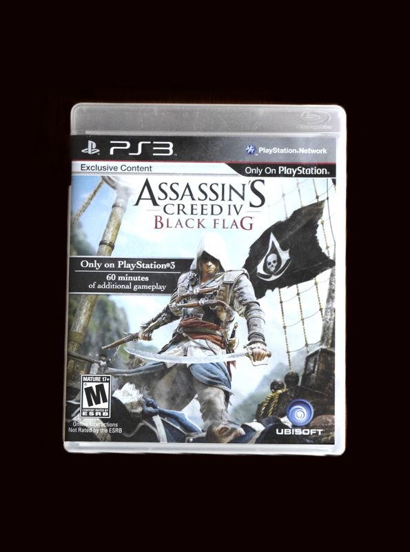 PS3 Assassins Creed, Black Flag (pre-owned) Video Game