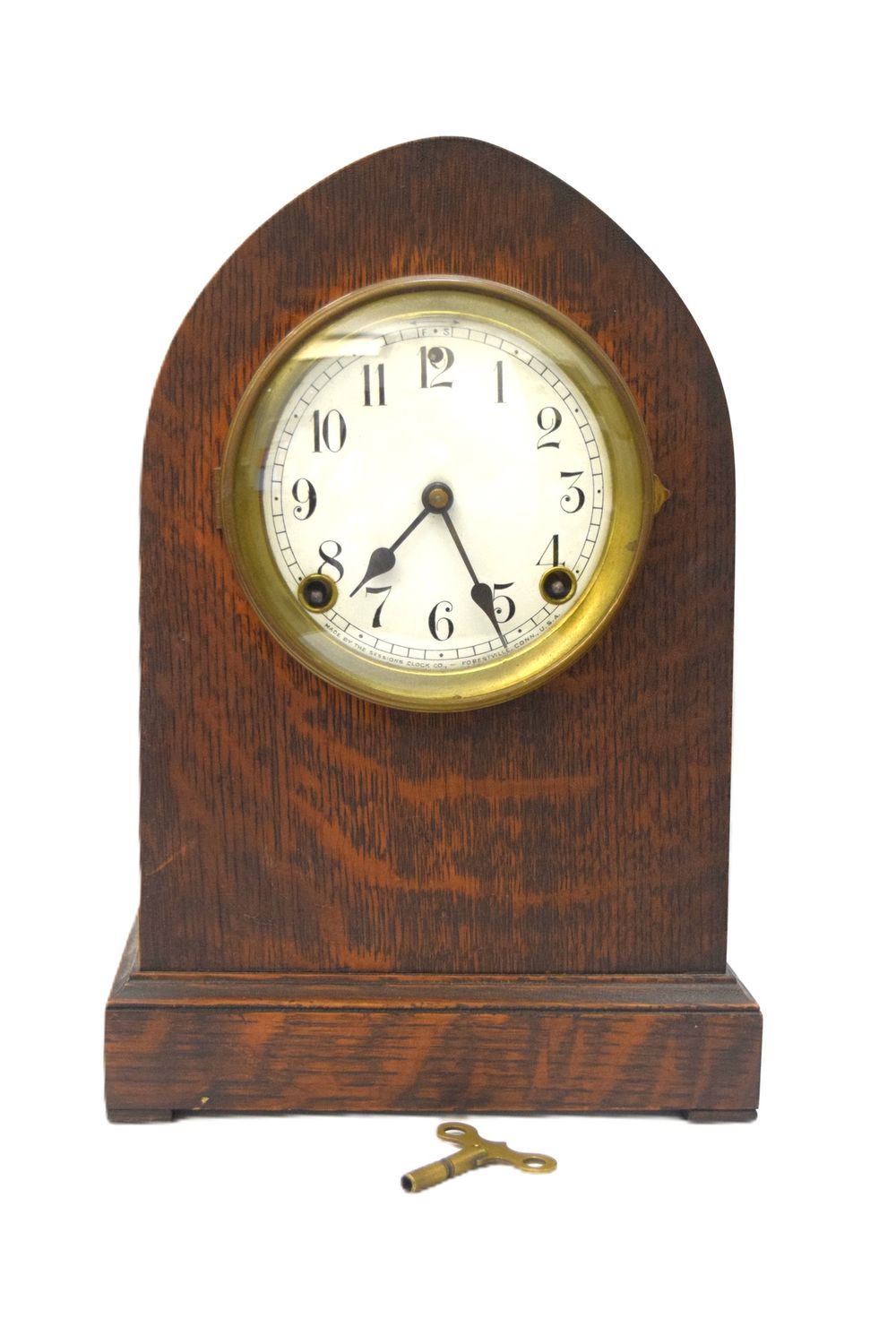 Antique Sessions 8 Day Beehive Clock