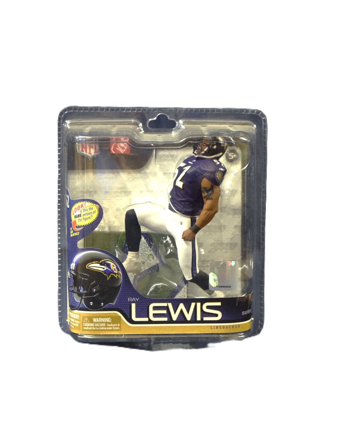 NFL Players Series 26, Ray Lewis Baltimore Ravens, 2011 McFarland Toys
