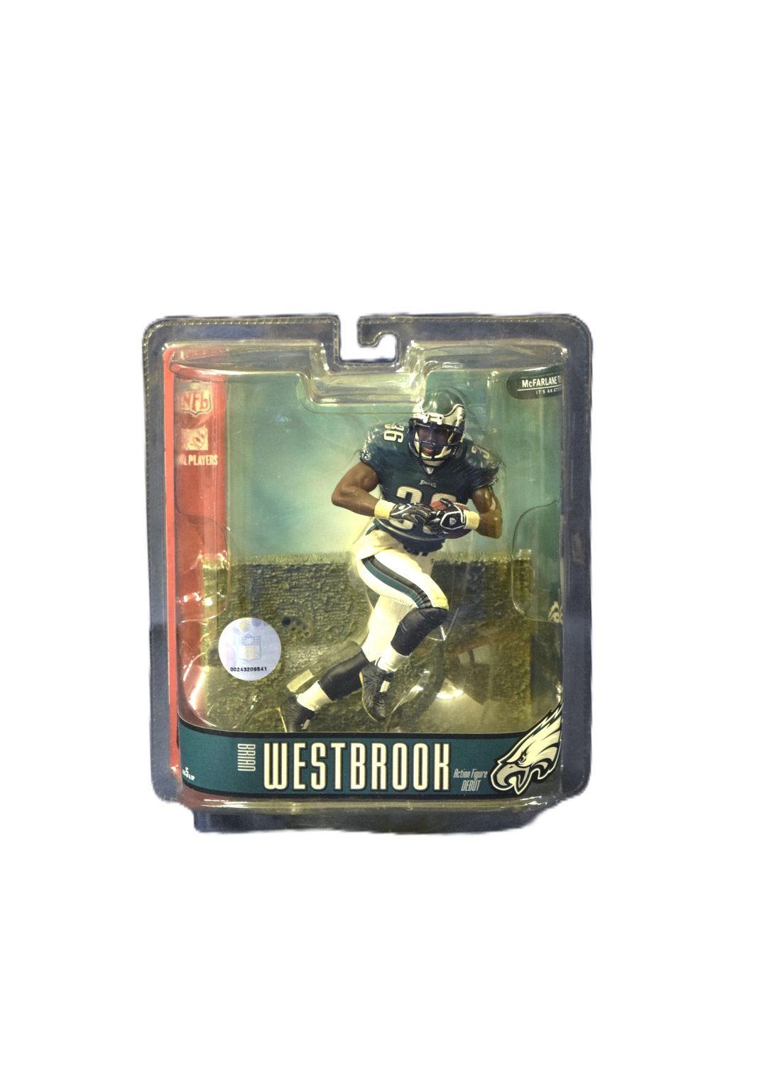 NFL Players Series 15, Brian Westbrook, Philadelphia Eagles, 2007 McFarland Toys