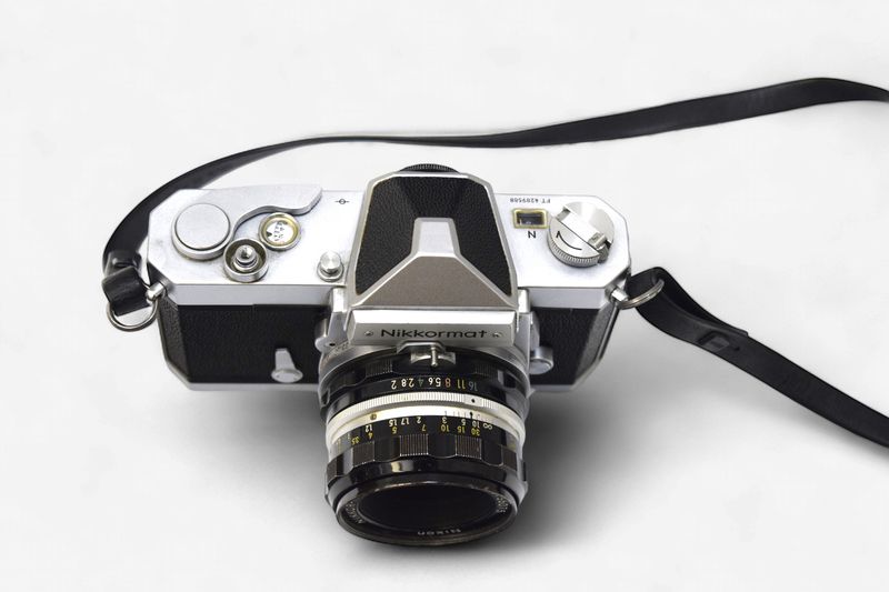 Nikon Nikkormat FTN 35mm SLR Film Camera &amp; Accessories