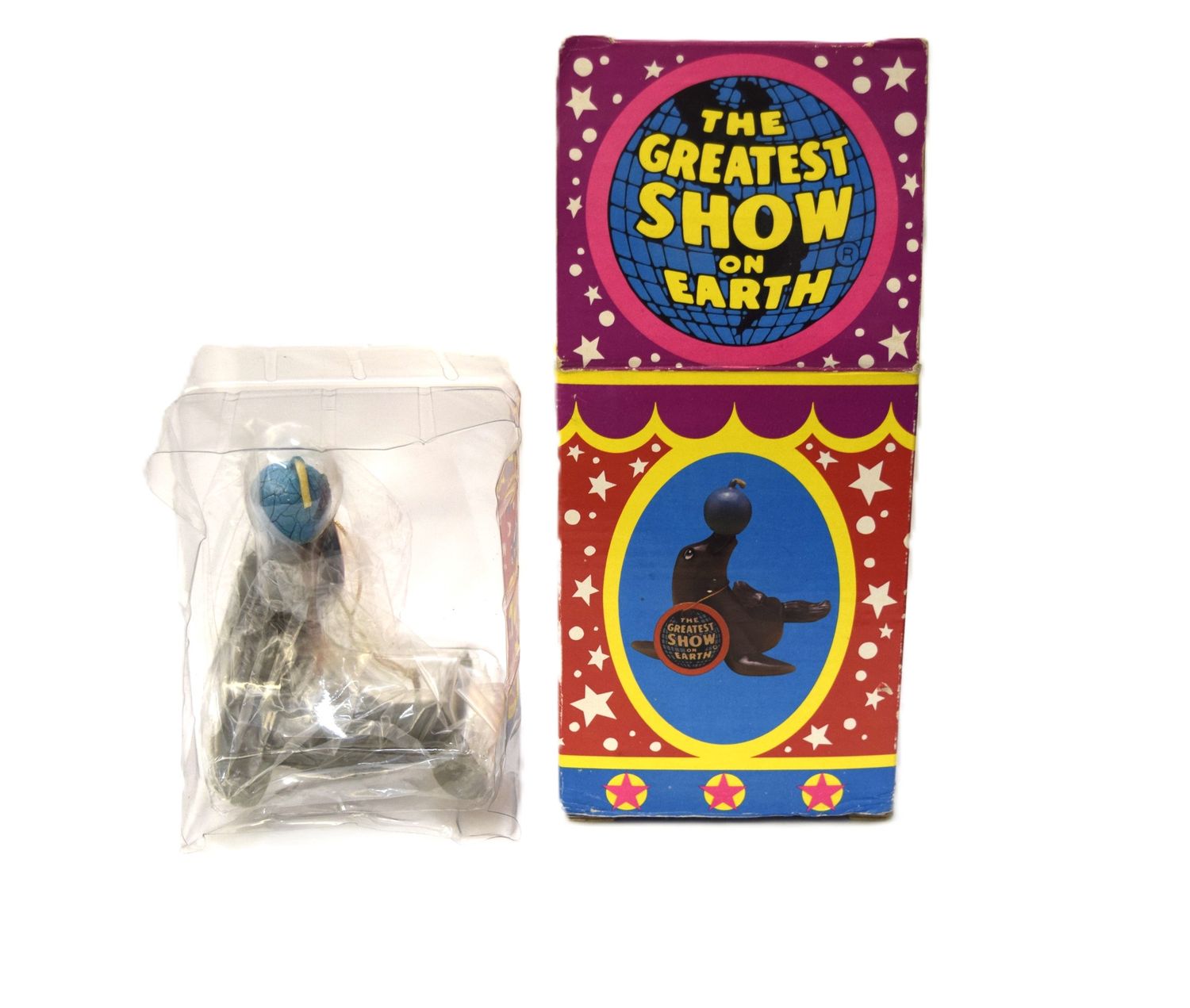 Vintage, 1980’s Ringling Bros. and Barnum and Bailey Seal Candle