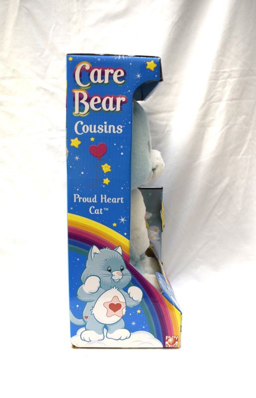 Care Bear Cousins, Proud Heart Cat, New in Box with DVD