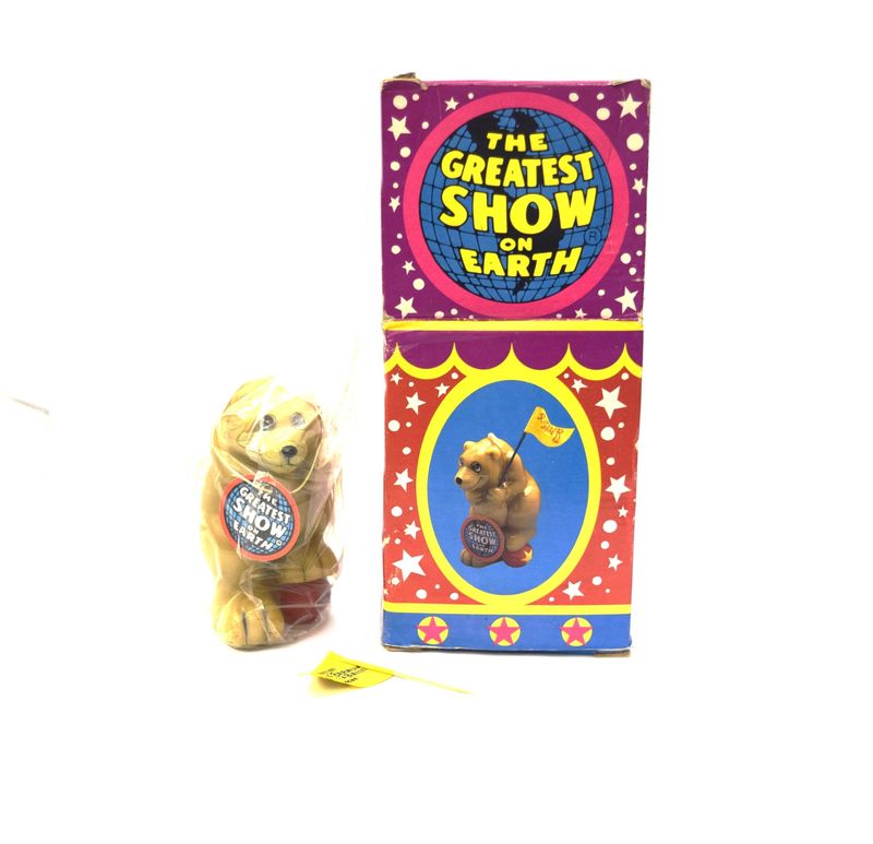 Vintage, 1980’s Ringling Bros. and Barnum and Bailey Bear Candle