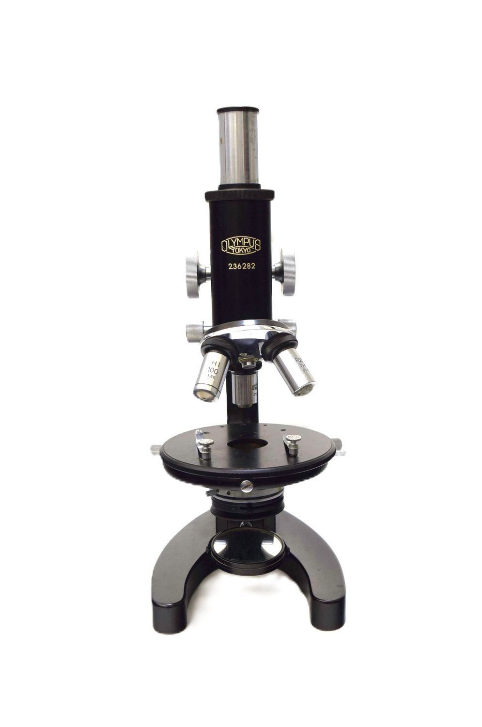 Vintage Olympus Microscope, and Case, Model #236282