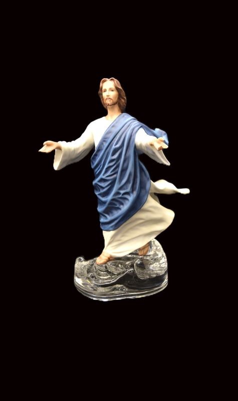 Franklin Mint, “Jesus Walks on Water” Figurine