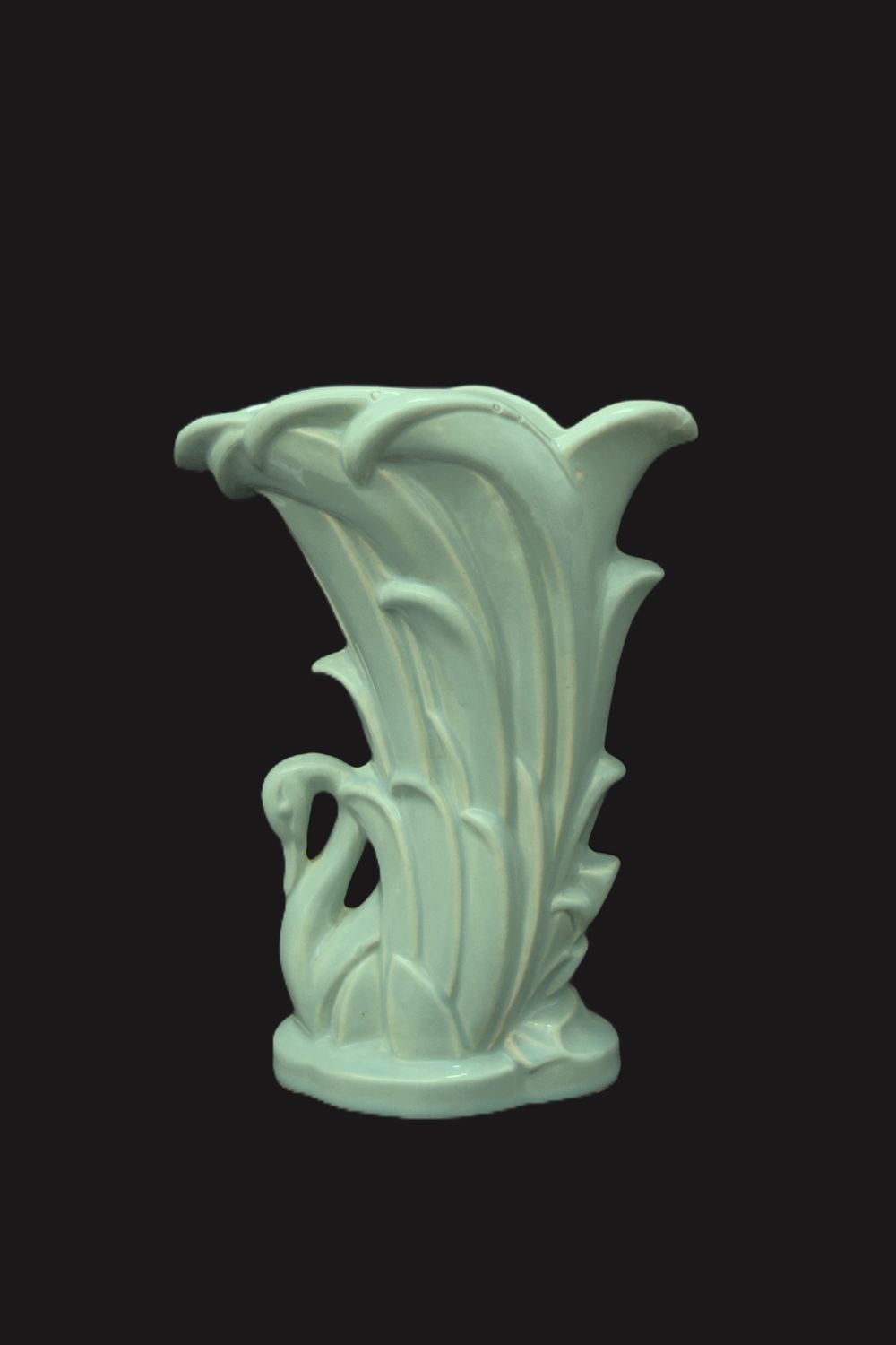 Vintage Mid-Century McCoy Swan Vase