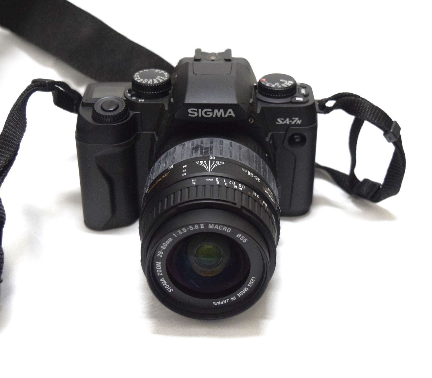 Sigma SA-7M SLR Film Camera And Lenses