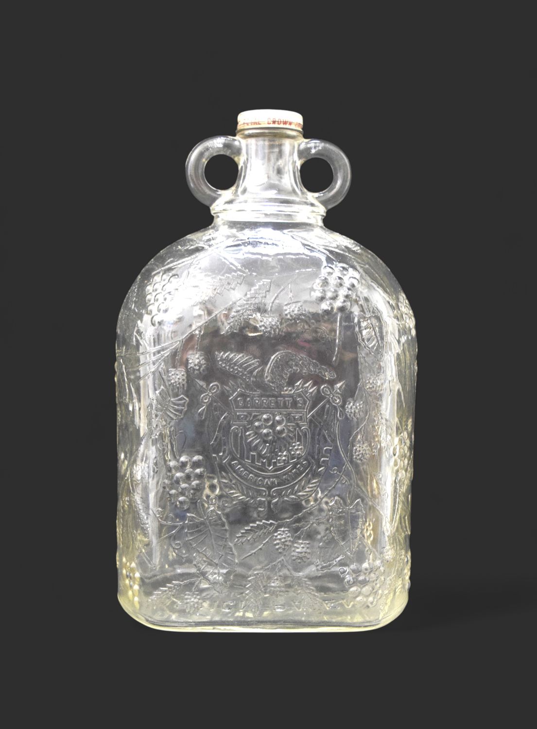 Antique Garretts 1 Gallon Wine Bottle