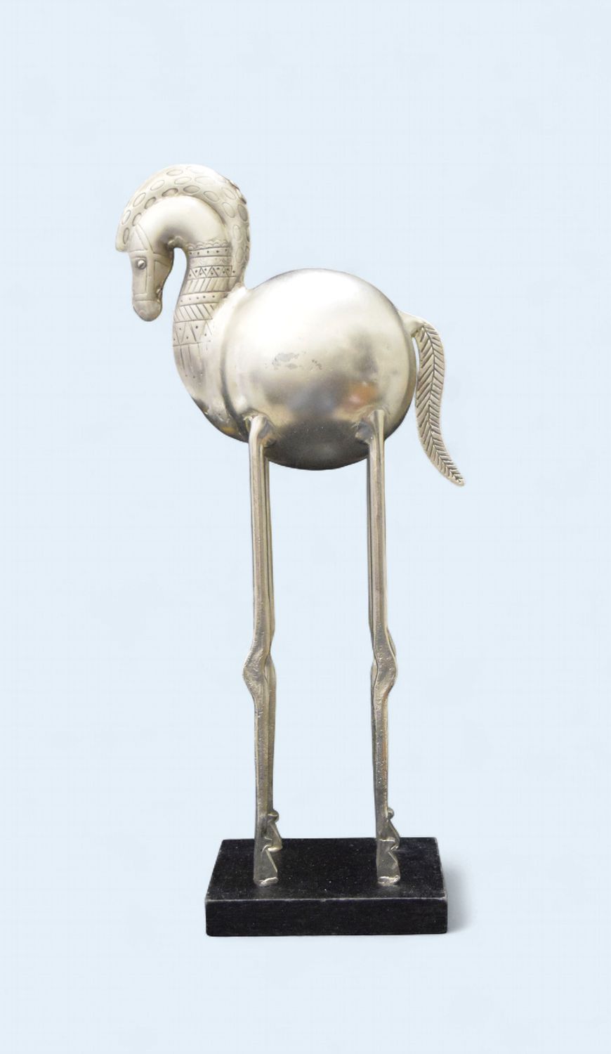 Bertil Bernhardt "Fat Horse" Metal Sculpture