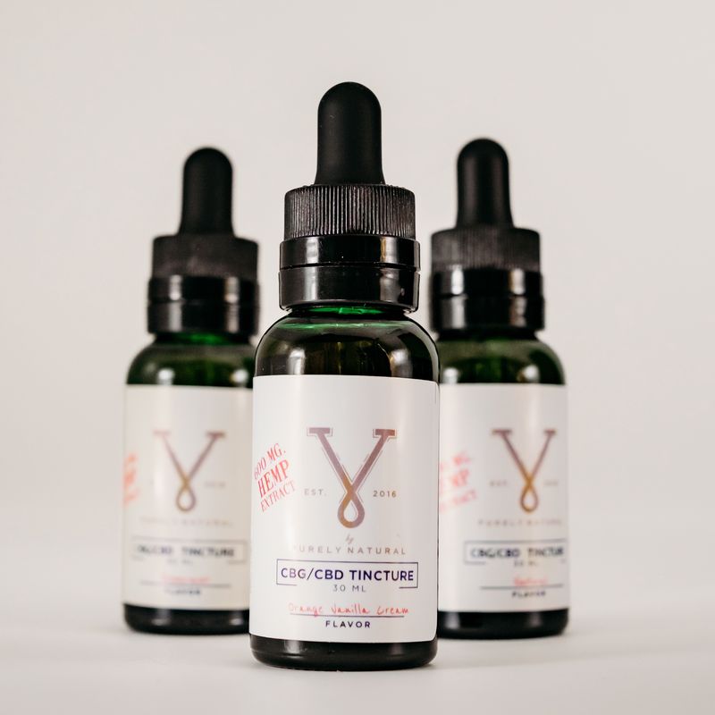 Focus/Energy Tinctures (1:1 CBD/CBG)