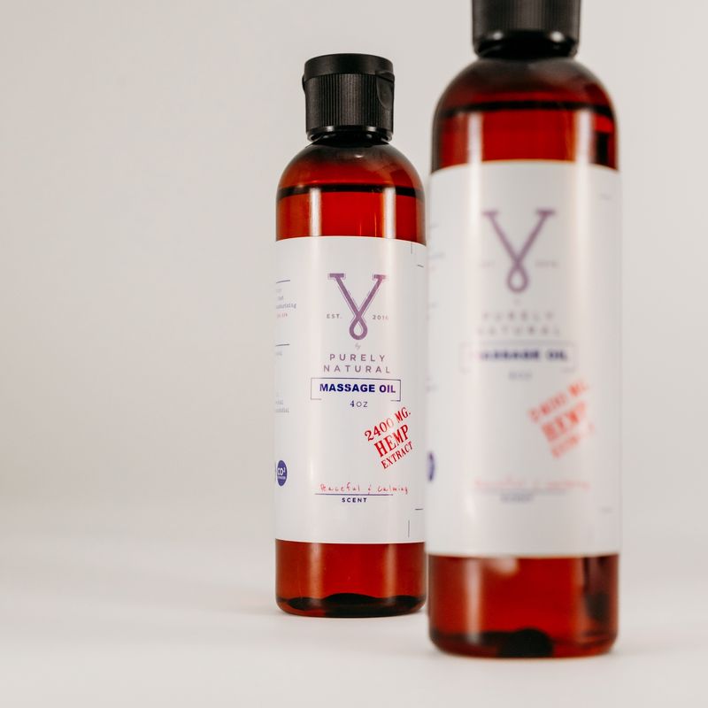 CBD Massage Oil (4oz)