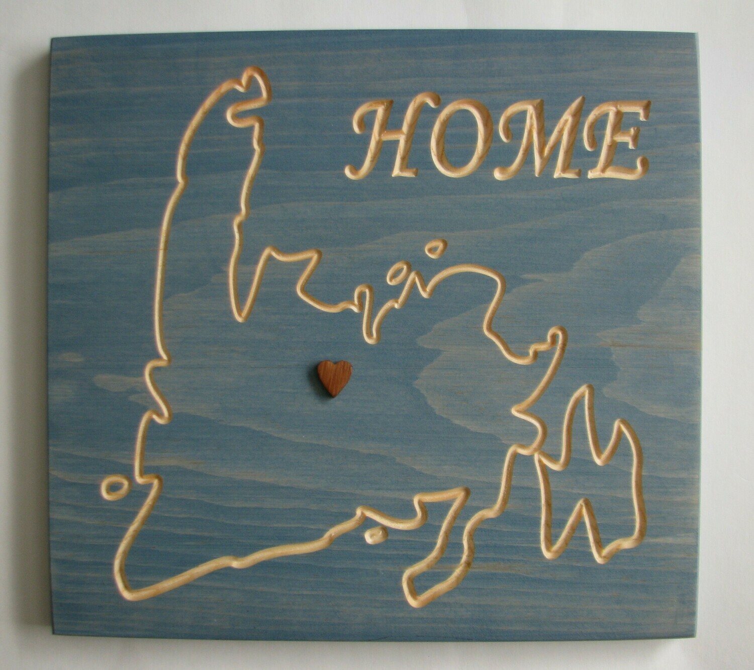 Rustic Newfoundland Home Sign