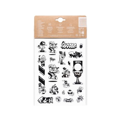 Kit de pegatinas WOOM