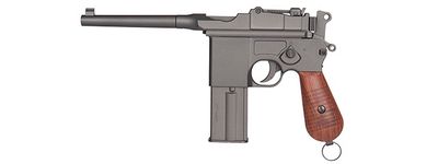 UMAREX- LEGENDS M712 WWII FULL AUTO METAL AIRGUN PISTOL - BLACK