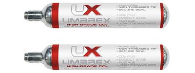 UMAREX High-Grade 88g CO2 Airgun Cartridges - Pack of 2