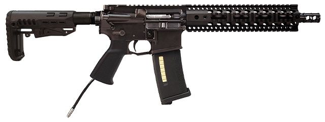 Wolverine Airsoft MTW Tactical Forged Series M4 HPA 10&quot; Airsoft Rifle - (Black)