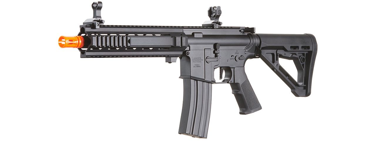 Lancer Tactical Gen 4 L119A2 M4/M16 Full Metal Airsoft Rifle, COLOR: Black