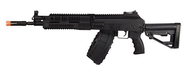 LCT   LCK-16 Steel AEG Rifle w/ ASTER V2 - Battery+Charger Combo - Black