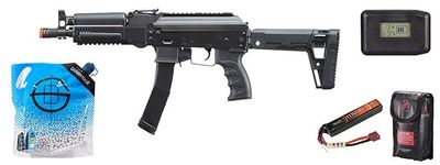 LCT LPPK-20 SMG AEG Rifle w/ ASTER V2 - Battery+Charger Combo