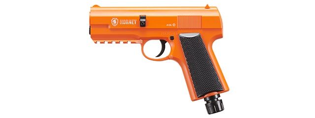 Lancer Defense Hornet .43 Cal CO2 Powered Less Lethal Defense Pistol *Pistol Only* - Orange / Black