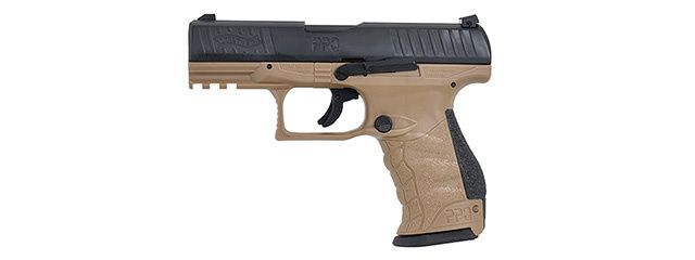 Umarex T4E Walther PPQ .43 Cal Paintball Pistol - Black &amp; FDE