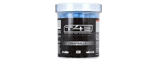 Umarex T4E .43 Cal Paintballs 430 Count Jar - BLUE