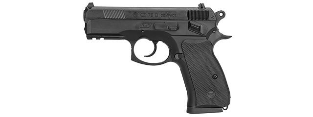 ASG CZ 75D COMPACT CO2 NON-BLOWBACK AIRGUN PISTOL - BLACK
