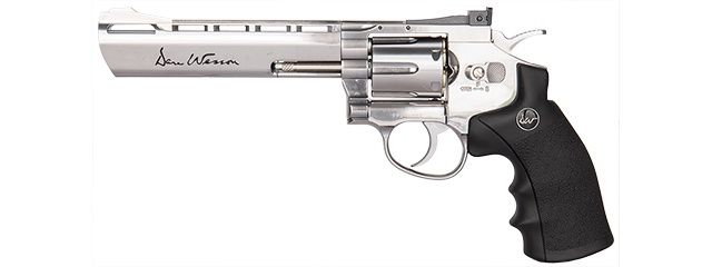 ASG DAN WESSON 6&quot; 426 FPS AIRGUN REVOLVER - SILVER