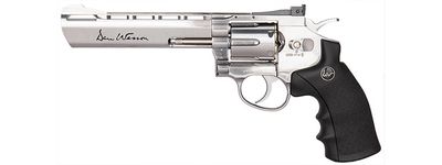 ASG DAN WESSON 6&quot; 426 FPS AIRGUN REVOLVER - SILVER