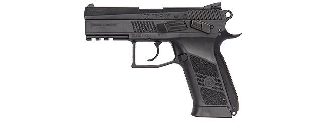 ASG CZ 75 P-07 DUTY CO2 BLOWBACK AIRGUN PISTOL - BLACK