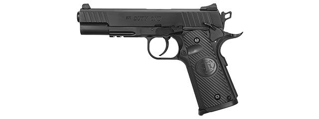 ASG STI(R) LICENSED DUTY ONE CO2 BLOWBACK AIRGUN PISTOL - BLACK