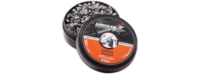 Lancer Air 500 Count 0.177 Caliber 7.4 Gram Air Gun Pellets - 4.5mm Pointed