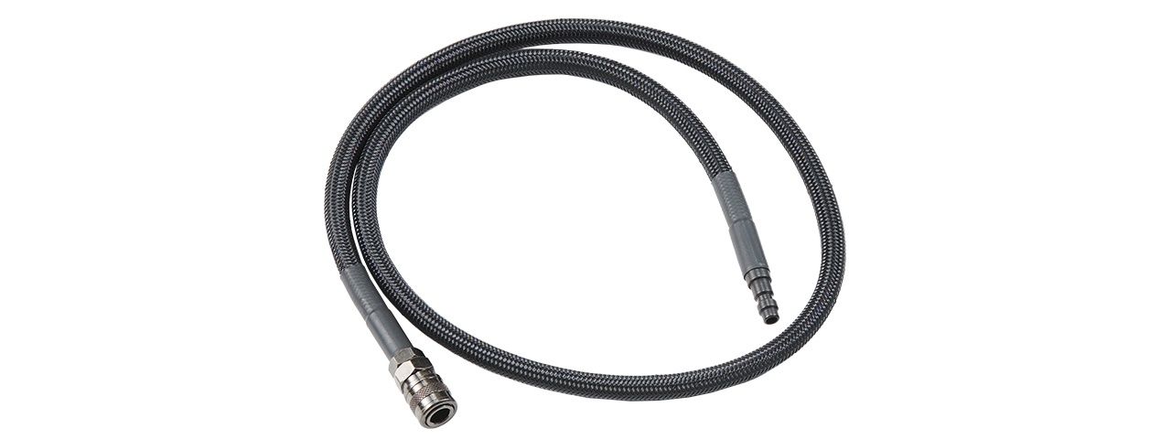 HPA SLP QD Braided Hose - Black
